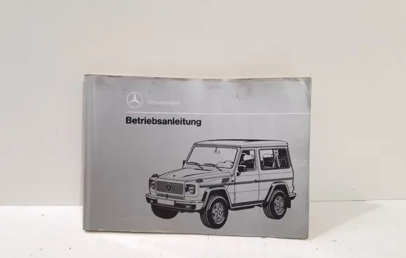 Mercedes-Benz G W461 W463 1st Gen Owners service history hand book 4635842696