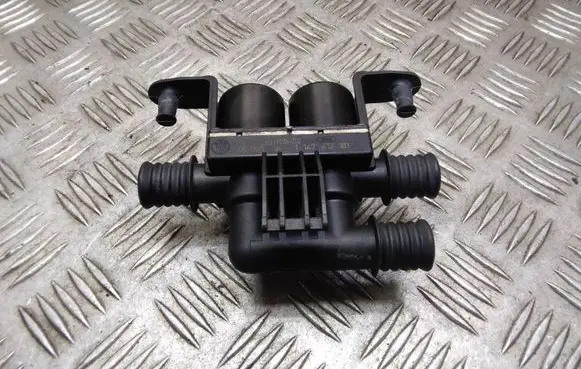 Coolant heater control valve