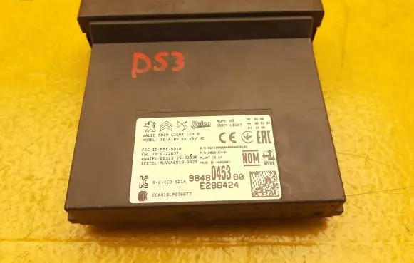 Citroen DS3 Other control units/modules 9848045380