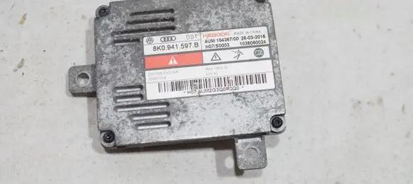 Skoda Octavia Mk3 (5E) Headlight ballast module Xenon 8K0941597B