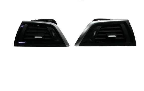 Dashboard air vent grill cover trim