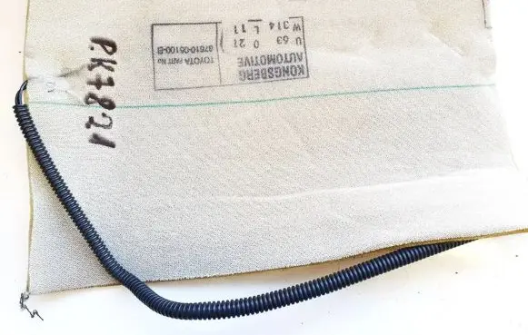 Toyota Avensis T250 Seat heating element 8751005100b 87510-05100-b