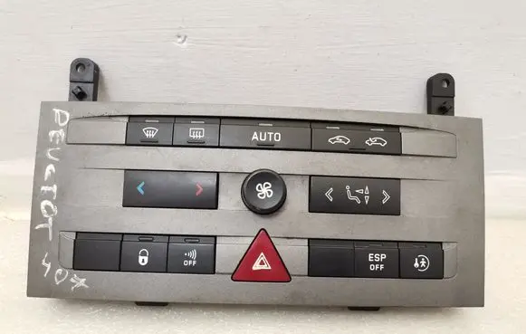 Peugeot 407 Climate control unit 96610448