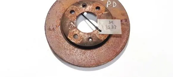 Peugeot 206 Front brake disc ventiliuojamas