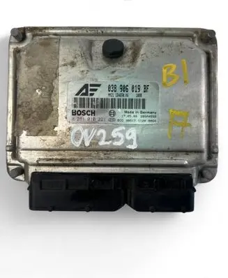Volkswagen Sharan Engine control unit/module 038906019BF 0281010221