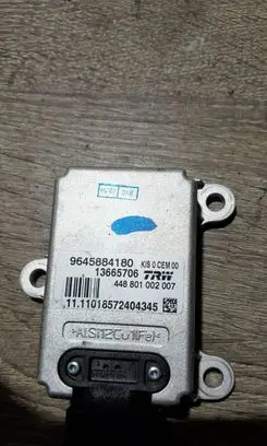 Peugeot 407 ESP acceleration yaw rate sensor 9645884180