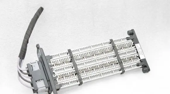 Renault Kangoo II Electric cabin heater radiator 7701068986 A52101900