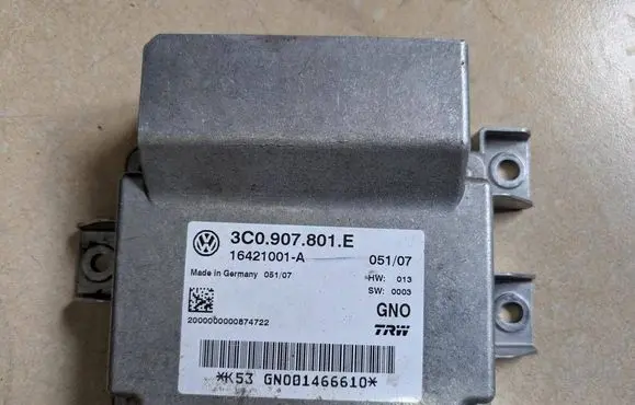 Volkswagen PASSAT B6 Hand brake control module 3C0907801E 16421001A GN001466610