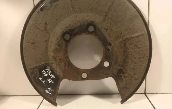 Volvo V70 Rear brake disc plate dust cover 6G912K317A