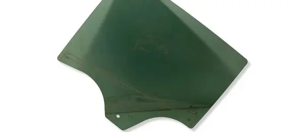 Opel Astra K Rear door window glass AS3