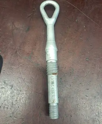 Towing hook eye