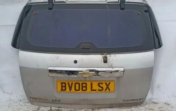 Chevrolet Captiva Tailgate/trunk/boot lid Sidabrine