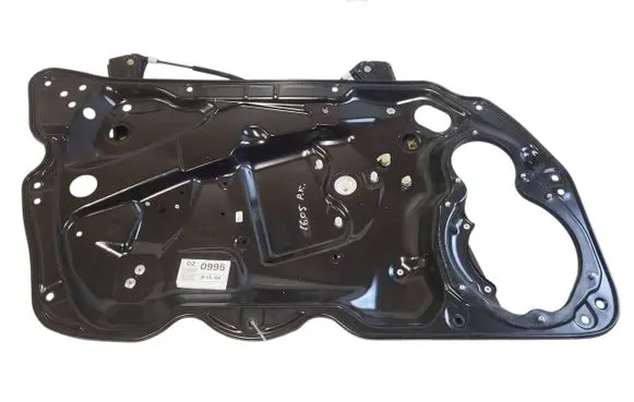 Volkswagen PASSAT B7 Front window lifting mechanism without motor 929908100 3AA837755 988691308