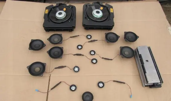 BMW 7 F01 F02 F03 F04 Audio system kit 9230044 9141501