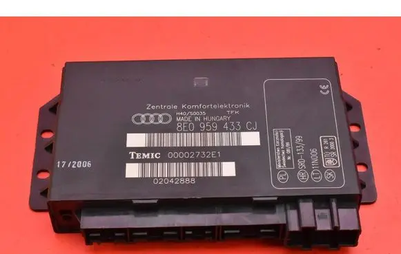 Audi A4 S4 B7 8E 8H Comfort/convenience module 8E0959433CJ
