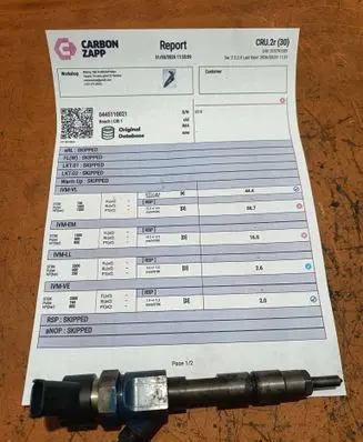 Renault Trafic II (X83) Fuel injector 0445110021