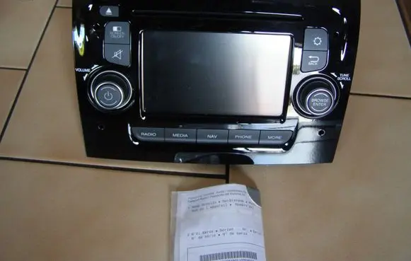 Fiat Ducato Radio/CD/DVD/GPS head unit 0355857950