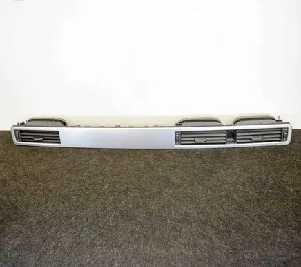 Dashboard air vent grill cover trim