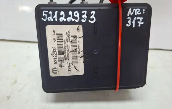 Fiat 500X ABS control unit/module S27647317 52122933 54087853A