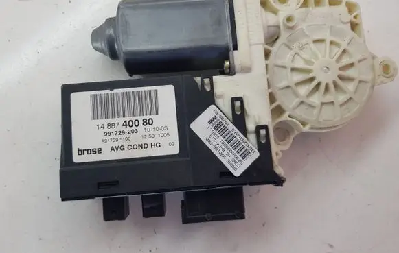 Citroen C8 Front door window regulator motor 991729203 1488740080