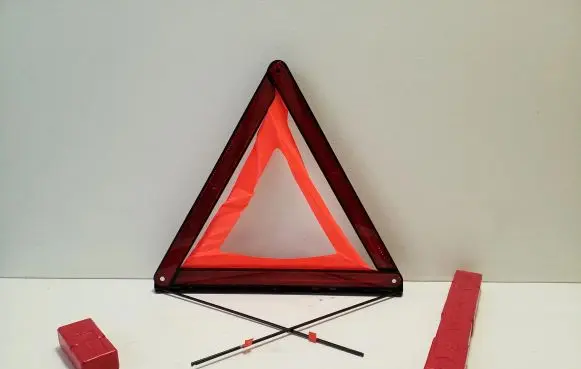 Emergency warning sign