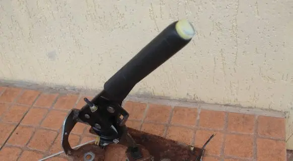 Citroen C3 Handbrake/parking brake lever assembly 9648023177