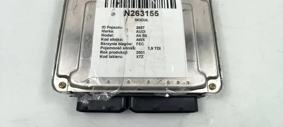 Audi A4 S4 B6 8E 8H Engine control unit/module ECU 038906019JQECU