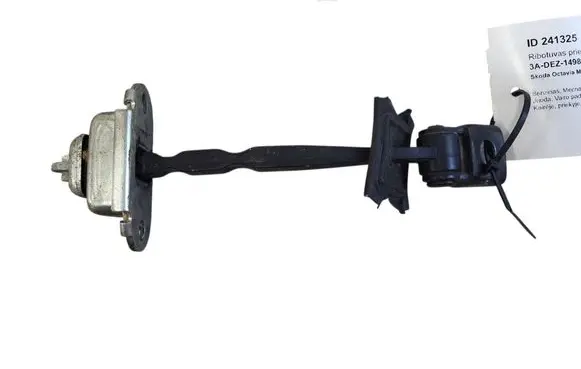 Front door check strap stopper