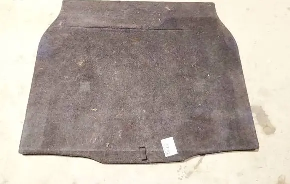 Nissan Tiida C11 Trunk/boot mat liner 