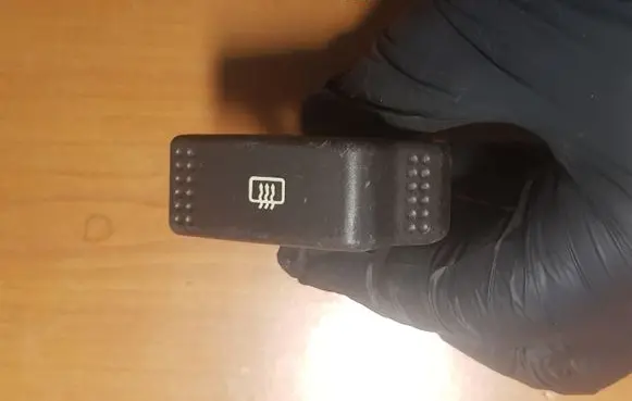 Audi 80 90 B2 Windscreen/window heater switch 855941503