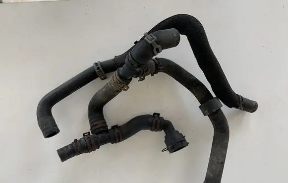 Audi A6 S6 C7 4G Engine coolant pipe/hose 4G0145920C 4G0145921C