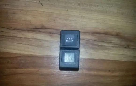 Panel lighting control switch