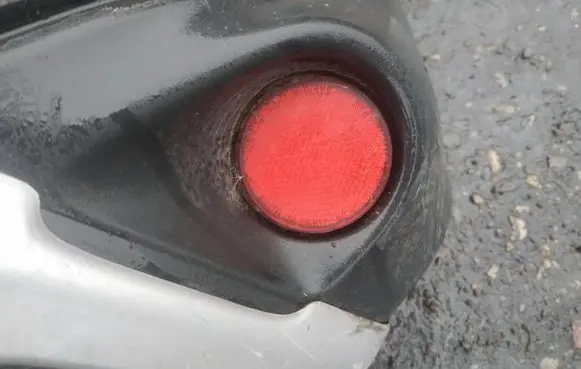 Mitsubishi ASX Rear tail light reflector 