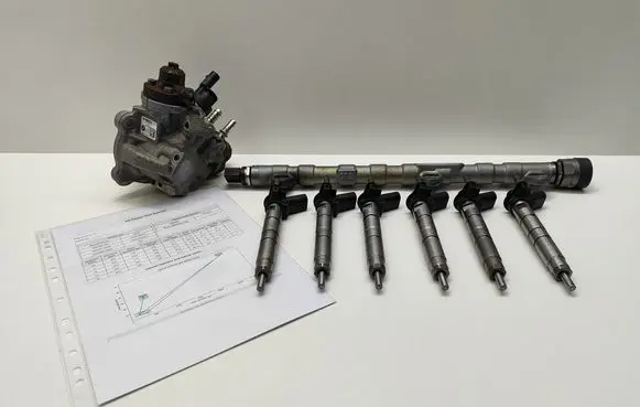 BMW 5 G30 G31 G38 Fuel injection system set 8571555 0445118022 8514151