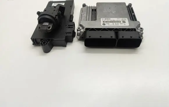 BMW 5 E60 E61 Engine ECU kit and lock set 8510591 0281016924 DDE8510591