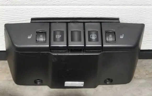 Volkswagen New Beetle Central console control unit 1C0857857A