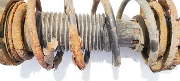 Volkswagen Polo IV 9N3 Front coil spring