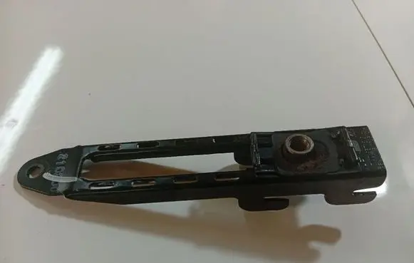 Volkswagen Sharan Seat belt adjustment rail 7M0857819A