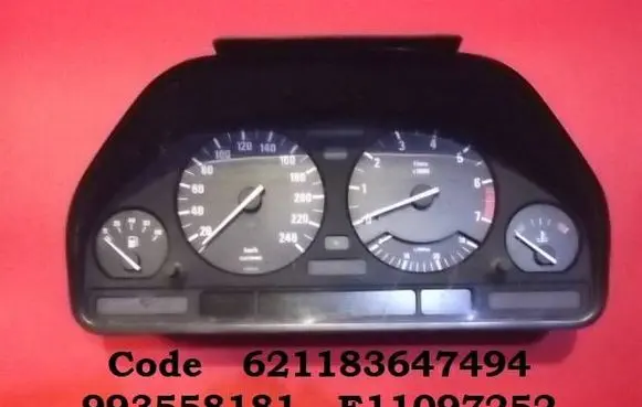 BMW 5 E34 Speedometer (instrument cluster) 621183647494 993558181 E11097252