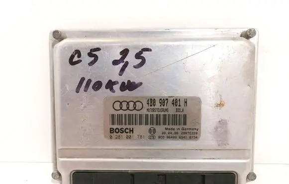 Audi A6 S6 C5 4B Engine control unit/module 4B0907401H 0281001781