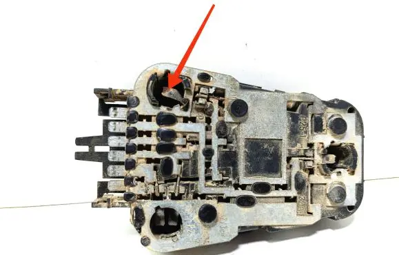 Tail light bulb cover holder