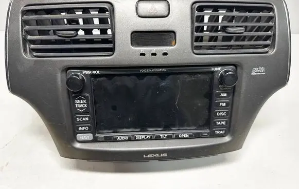Lexus ES 250 - 300 - 330 Radio/CD/DVD/GPS head unit 8612033550 1350001530B101