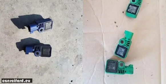 Volvo S80 Airbag deployment crash/impact sensor