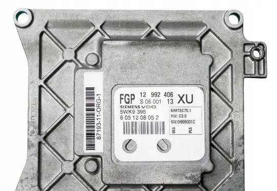 Opel Zafira B Engine control unit/module 12992406