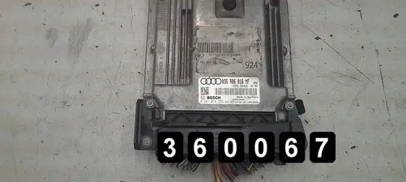 Audi A6 S6 C6 4F Engine control unit/module 2000d automatas 03g906016mf 0281014259