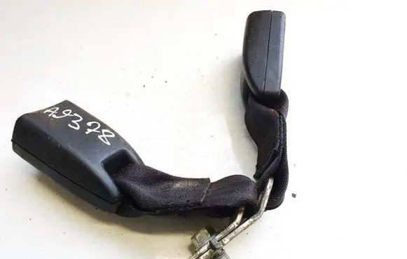 Middle seatbelt buckle (rear)