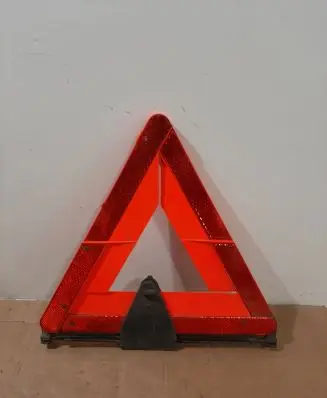 Emergency warning sign