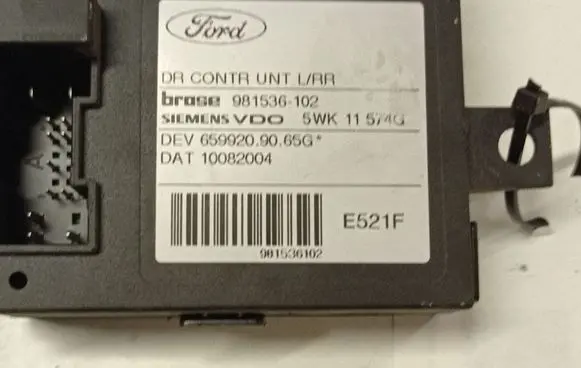 Ford Focus C-MAX Rear door window regulator motor 981536102 5WK11574G