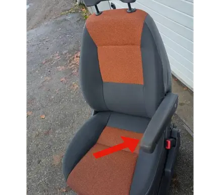 Fiat Ducato Armrest 