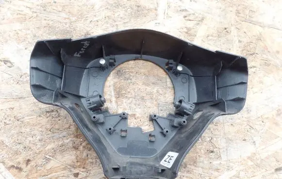 Steering wheel column trim